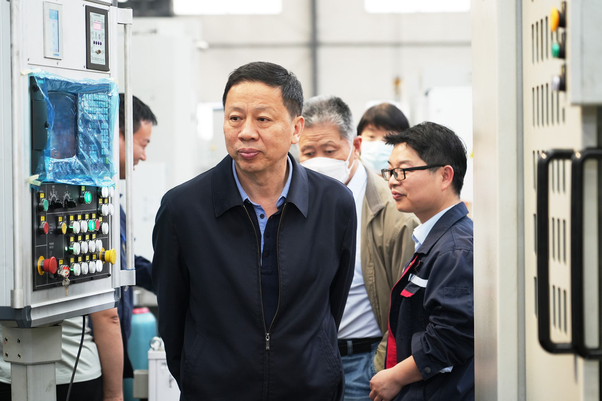 中国轴承工业协会周宇理事长一行莅临福优特指导工作